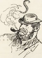 An illustration from La comédie de notre temps ... études au crayon et à la plume (1874)
