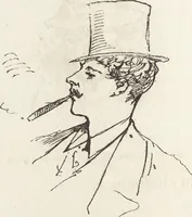 An illustration from La comédie de notre temps ... études au crayon et à la plume (1874)
