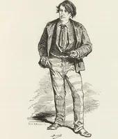 An illustration from La comédie de notre temps ... études au crayon et à la plume (1874)