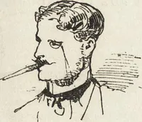 An illustration from La comédie de notre temps ... études au crayon et à la plume (1874)