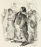 An illustration from La comédie de notre temps ... études au crayon et à la plume (1874)