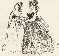 An illustration from La comédie de notre temps ... études au crayon et à la plume (1874)