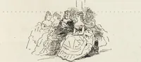 An illustration from La comédie de notre temps ... études au crayon et à la plume (1874)