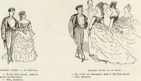 Picture 346 of 551 from La comédie de notre temps ... études au crayon et à la plume (1874), leaf 349