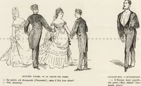 Picture 347 of 551 from La comédie de notre temps ... études au crayon et à la plume (1874), leaf 349
