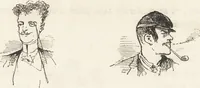 An illustration from La comédie de notre temps ... études au crayon et à la plume (1874)