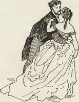An illustration from La comédie de notre temps ... études au crayon et à la plume (1874)