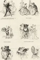 An illustration from La comédie de notre temps ... études au crayon et à la plume (1874)