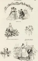 An illustration from La comédie de notre temps ... études au crayon et à la plume (1874)