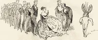 An illustration from La comédie de notre temps ... études au crayon et à la plume (1874)