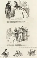 An illustration from La comédie de notre temps ... études au crayon et à la plume (1874)