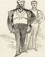 An illustration from La comédie de notre temps ... études au crayon et à la plume (1874)
