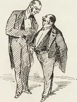 An illustration from La comédie de notre temps ... études au crayon et à la plume (1874)