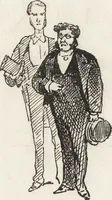 An illustration from La comédie de notre temps ... études au crayon et à la plume (1874)