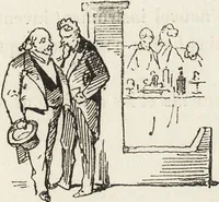 An illustration from La comédie de notre temps ... études au crayon et à la plume (1874)