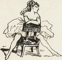 An illustration from La comédie de notre temps ... études au crayon et à la plume (1874)