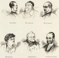 An illustration from La comédie de notre temps ... études au crayon et à la plume (1874)