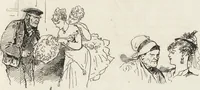 An illustration from La comédie de notre temps ... études au crayon et à la plume (1874)