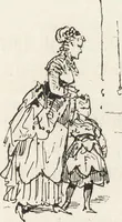 An illustration from La comédie de notre temps ... études au crayon et à la plume (1874)