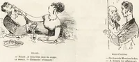 Picture 461 of 551 from La comédie de notre temps ... études au crayon et à la plume (1874), leaf 545