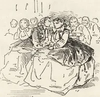 An illustration from La comédie de notre temps ... études au crayon et à la plume (1874)