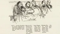 Picture 479 of 551 from La comédie de notre temps ... études au crayon et à la plume (1874), leaf 568