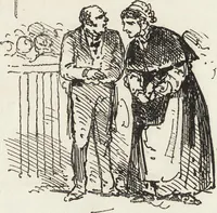 An illustration from La comédie de notre temps ... études au crayon et à la plume (1874)