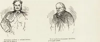 An illustration from La comédie de notre temps ... études au crayon et à la plume (1874)