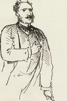 An illustration from La comédie de notre temps ... études au crayon et à la plume (1874)