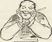 An illustration from La comédie de notre temps ... études au crayon et à la plume (1874)