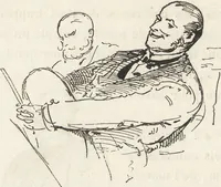 An illustration from La comédie de notre temps ... études au crayon et à la plume (1874)