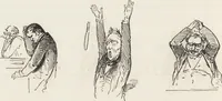 An illustration from La comédie de notre temps ... études au crayon et à la plume (1874)