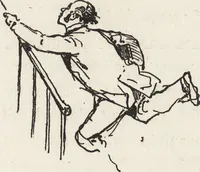 An illustration from La comédie de notre temps ... études au crayon et à la plume (1874)