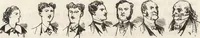 An illustration from La comédie de notre temps ... études au crayon et à la plume (1874)