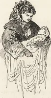 An illustration from La comédie de notre temps ... études au crayon et à la plume (1874)