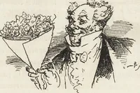 An illustration from La comédie de notre temps ... études au crayon et à la plume (1874)