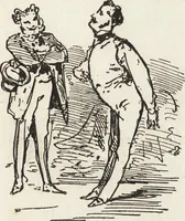 An illustration from La comédie de notre temps ... études au crayon et à la plume (1874)