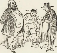 An illustration from La comédie de notre temps ... études au crayon et à la plume (1874)