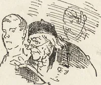 An illustration from La comédie de notre temps ... études au crayon et à la plume (1874)