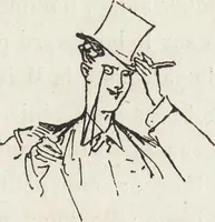 An illustration from La comédie de notre temps ... études au crayon et à la plume (1874)