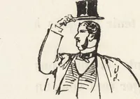 An illustration from La comédie de notre temps ... études au crayon et à la plume (1874)