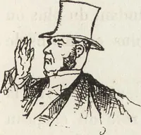 An illustration from La comédie de notre temps ... études au crayon et à la plume (1874)