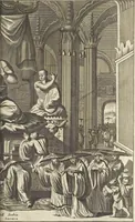 An illustration from Gedenkwaerdig bedryf der Nederlandsche Oost-Indische Maetschappye, op de kuste en in het keizerrijk van Taising of Sina : behelzende het tweede gezandschap aen den onder-koning Singlamong en veldheer Taising Lipoui, door Jan van Kampen en Konstantyn Nobel : vervolgt met een verhael van het voorgevallen des jaers zestien hondert drie en vier en zestig, op de kuste van Sina, en ontrent d'eilanden Tayowan, Formosa, Ay en Quemuy, onder't gezag van Balthasar Bort : en het derde gezandschap aen Konchy, Tartarsche keizer van Sina en Oost-Tartarye : onder beleit van zijne ed. Pieter van Hoorn : beneffens een beschryving van geheel Sina : verçiert doorgaens met verscheide kopere platen (1670)