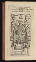 An illustration from Caroli Dufresne, domini Du Cange regi à consiliis, & Franciae apud ambianos quaestoris, Glossarium ad scriptores mediae & infimae Latinitatis : in quo Latina vocabula novatae significationis, aut usus rarioris, barbara & exotica explicantur ... : accedit dissertatio De imperatorum Constantinopolitanorum, seu de inferioris aevi, vel imperii, uti vocant, numismatibus (1681)