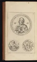 An illustration from Caroli Dufresne, domini Du Cange regi à consiliis, & Franciae apud ambianos quaestoris, Glossarium ad scriptores mediae & infimae Latinitatis : in quo Latina vocabula novatae significationis, aut usus rarioris, barbara & exotica explicantur ... : accedit dissertatio De imperatorum Constantinopolitanorum, seu de inferioris aevi, vel imperii, uti vocant, numismatibus (1681)