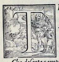 An illustration from Alcvne composizioni di diversi avtori in lode del ritratto della Sabina scolpito in marmo dall'eccellentissimo m. Giouanni Bologna, posto nella piazza del serenissimo gran duca di Toscana (1583)