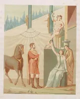 Picture 8 of 19 from Choix de peintures de Pompéi : lithographiées en couleur (1867), leaf 298