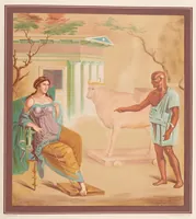 Picture 14 of 19 from Choix de peintures de Pompéi : lithographiées en couleur (1867), leaf 358