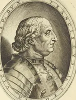 An illustration from Cremona fedelissima citta et nobilissima colonia de Romani : rappresentata in disegno col svo contado et illvstrata d'vna breve historia delle cose piv notabili appartenenti ad essa et de i ritratti natvrali de dvchi et dvchesse di Milano e compendio delle lor vite (1585)
