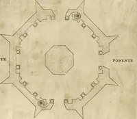 An illustration from Cremona fedelissima citta et nobilissima colonia de Romani : rappresentata in disegno col svo contado et illvstrata d'vna breve historia delle cose piv notabili appartenenti ad essa et de i ritratti natvrali de dvchi et dvchesse di Milano e compendio delle lor vite (1585)